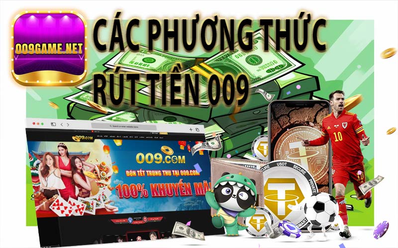 Các hình thức rút tài khoản 009